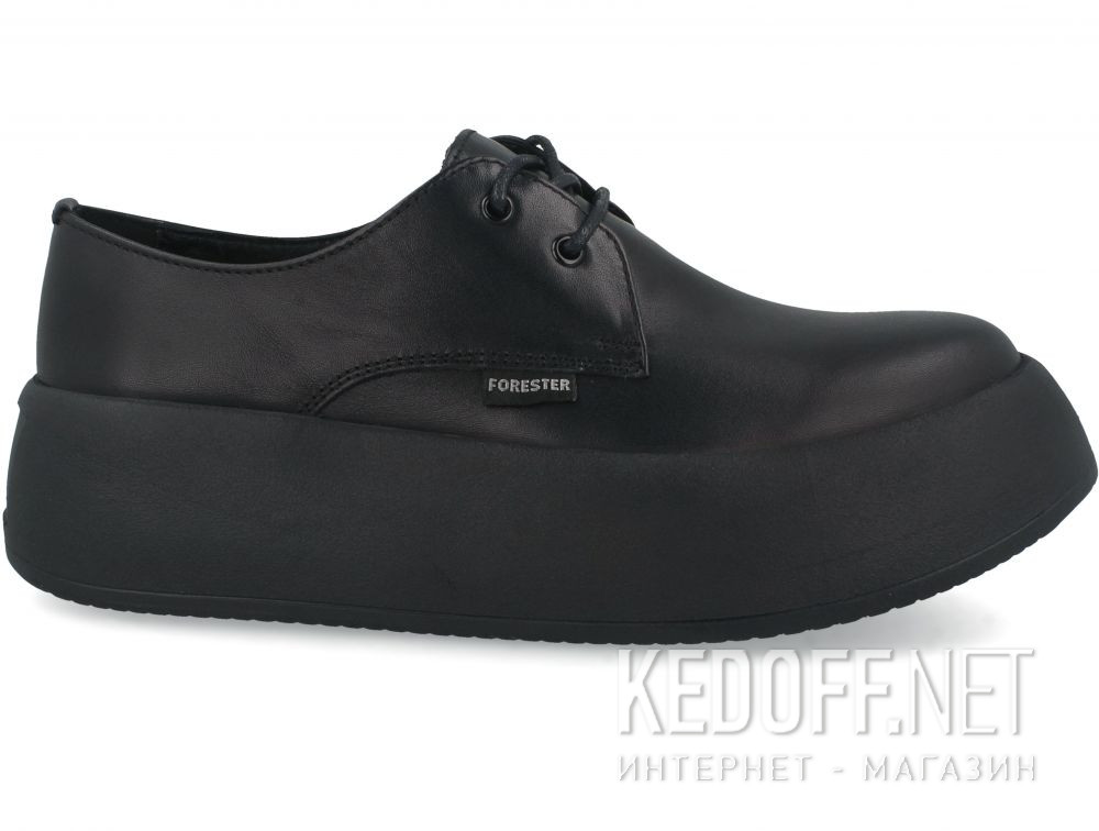 Damskie trampki Forester Platform Black 21165-01 купить Украина