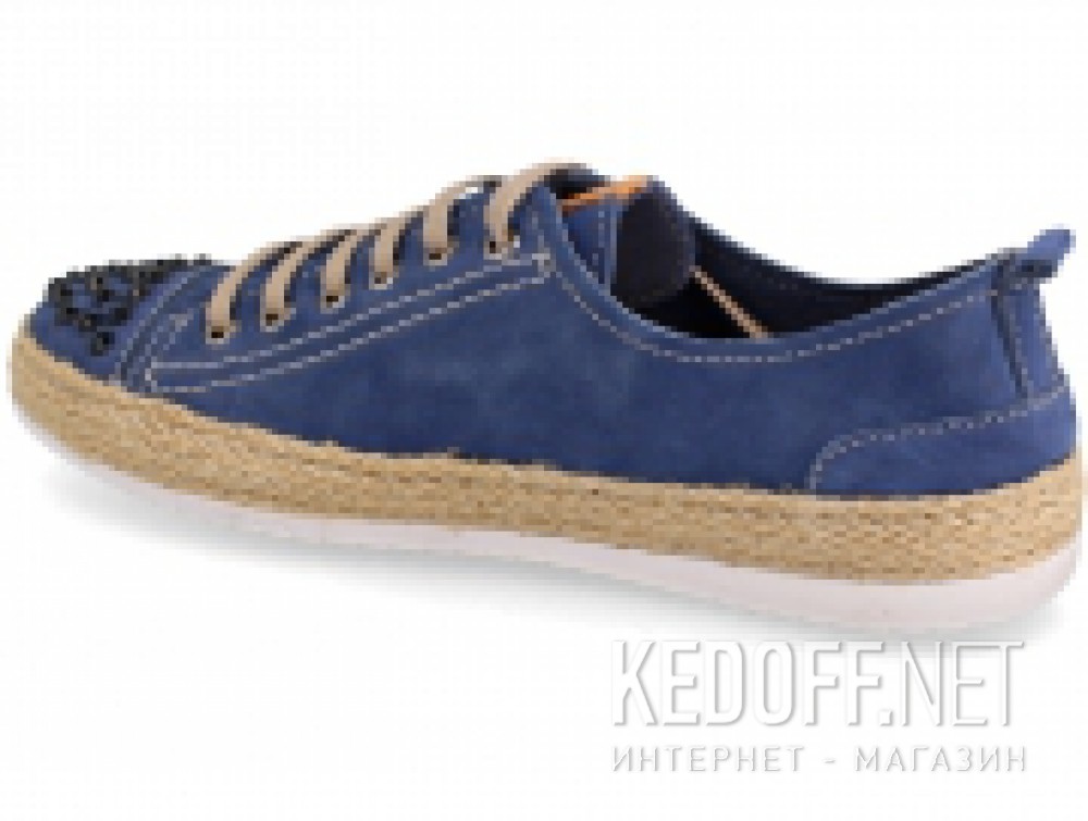 Damskie полукеды Las Espadrillas 210111-40 (niebieski) купить Украина