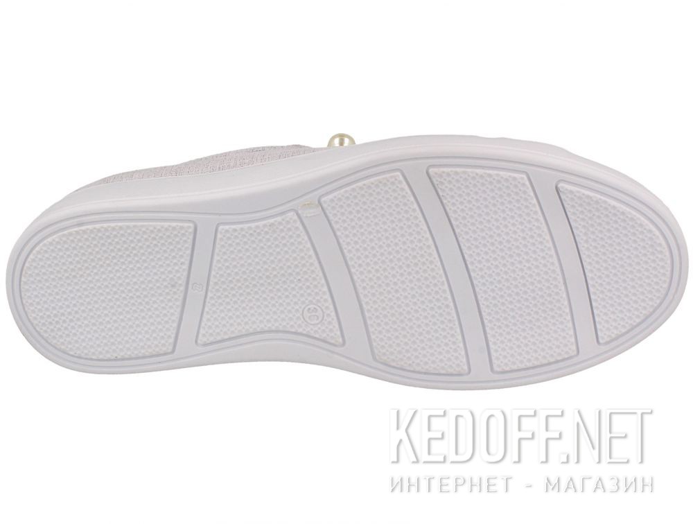 Damskie tenisówki Las Espadrillas Silver Pearl 1541-14 все размеры
