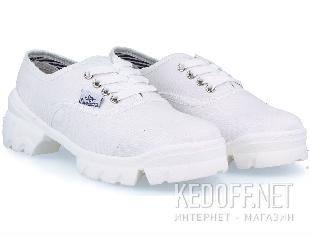 Damskie tenisówki Las Espadrillas White Buffalo 1001-13 купить Украина