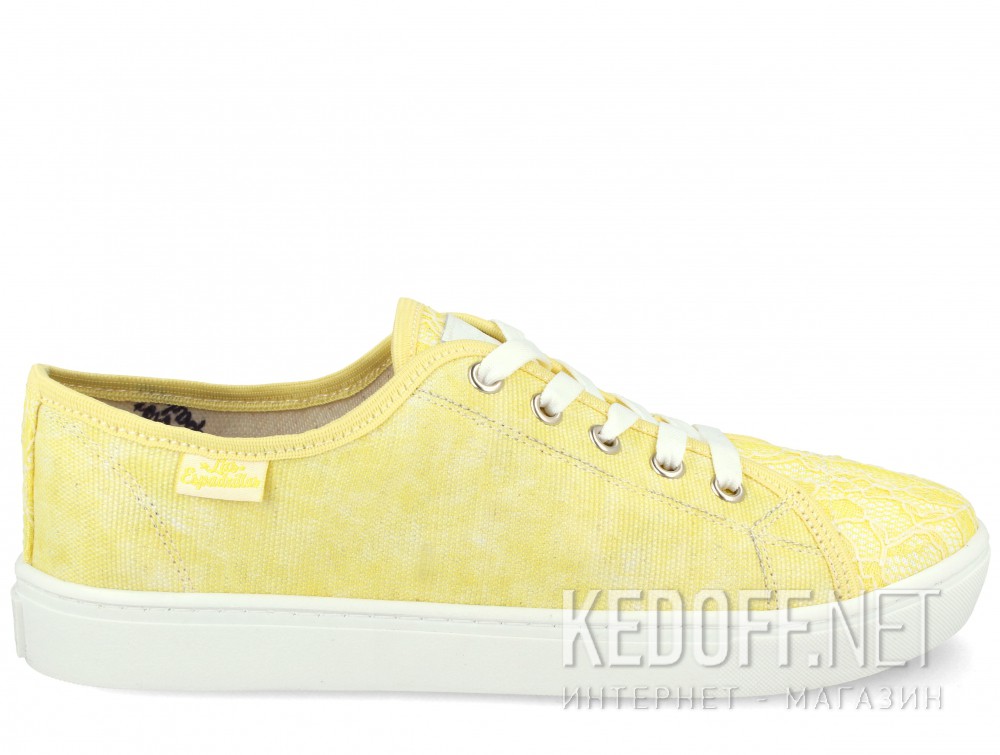 Trampki Las Espadrillas Yellow Wash 5099-21 (żółty) купить Украина