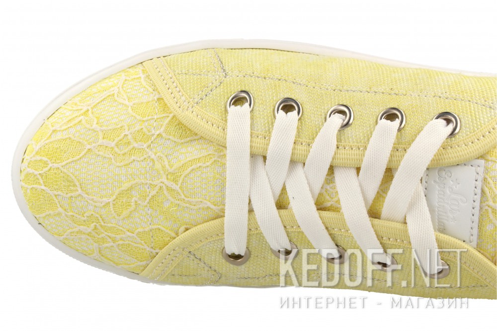 Trampki Las Espadrillas Yellow Wash 5099-21 (żółty) описание