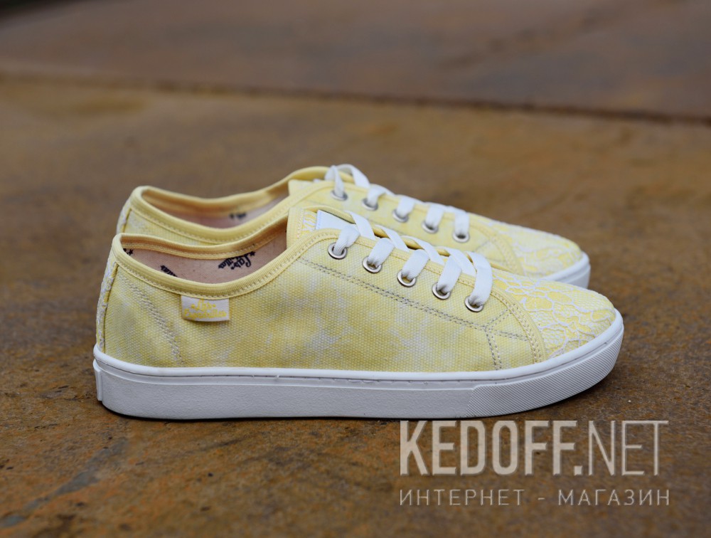 Dostawa Trampki Las Espadrillas Yellow Wash 5099-21 (żółty)