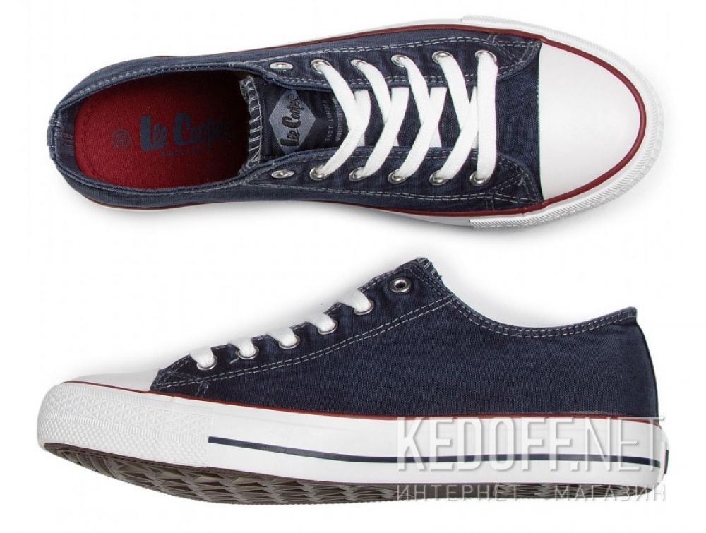  Trampki Lee Cooper LCW20-31-033 Ciemno-niebieskie описание