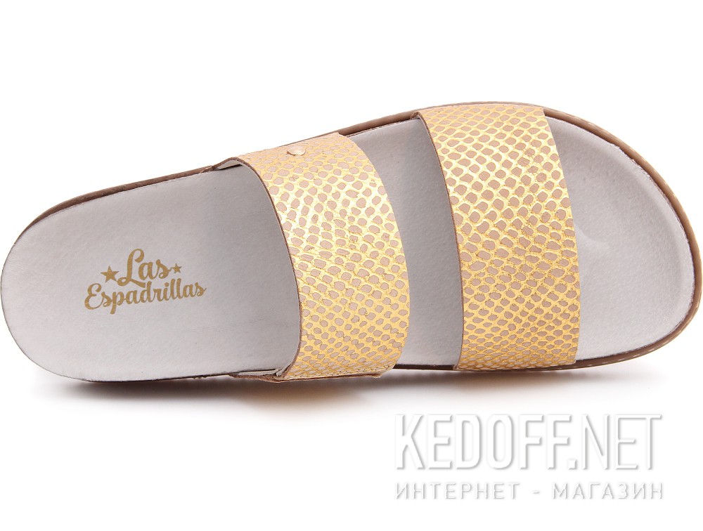 Цены на Medyczna buty Las Espadrillas 07-0270-004 (золотистий/beżowy)