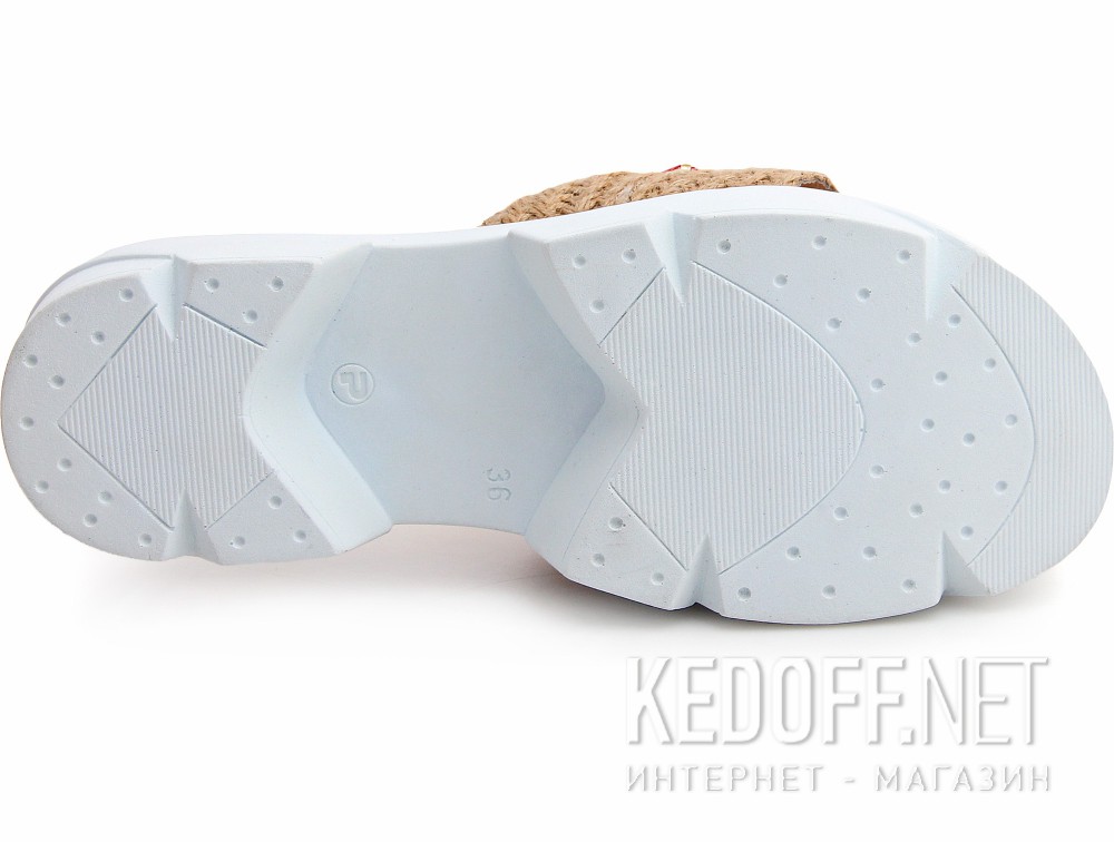 Оригинальные Modne klapki Las Espadrillas 10060-18 unisex (beżowy)