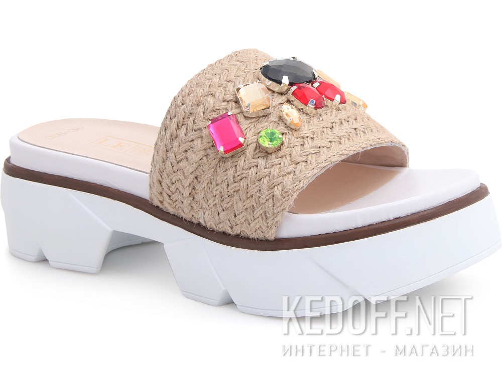 Dodaj do koszyka Modne klapki Las Espadrillas 10060-18 unisex (beżowy)
