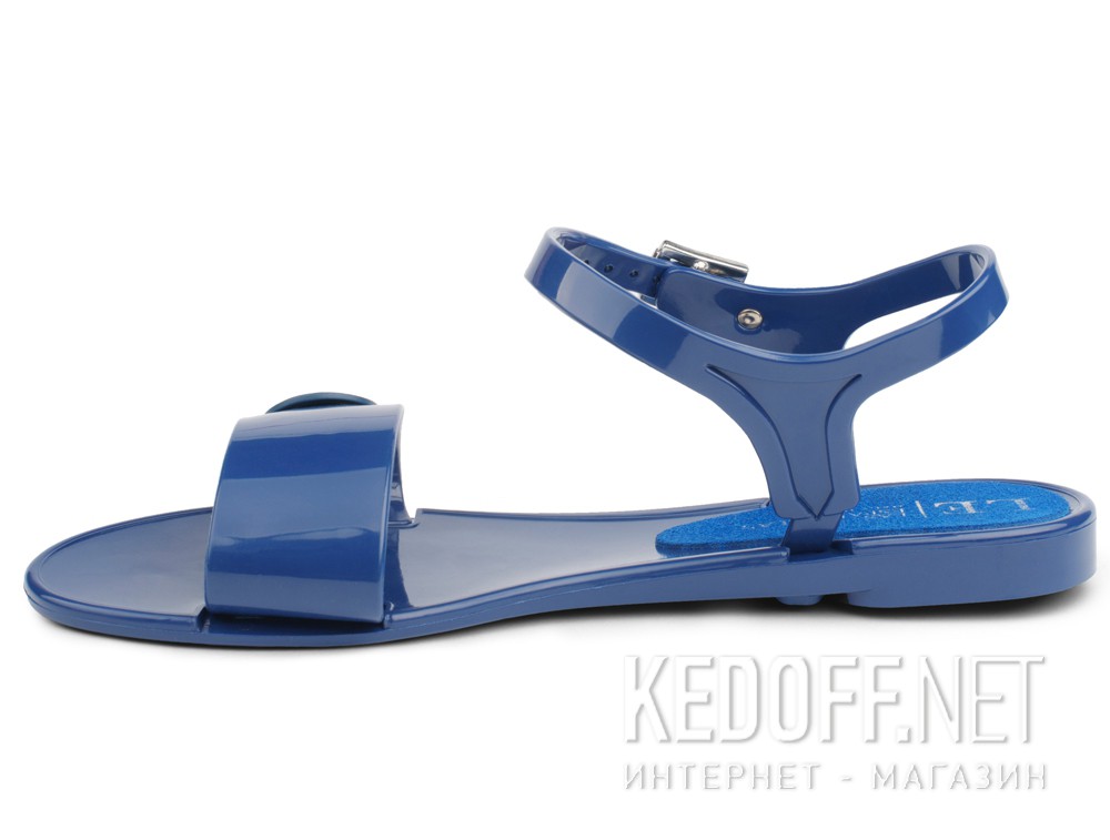 Włoska Las Espadrillas JELLY 2 V6565-89 Made in Italy (ciemny niebieski) купить Украина