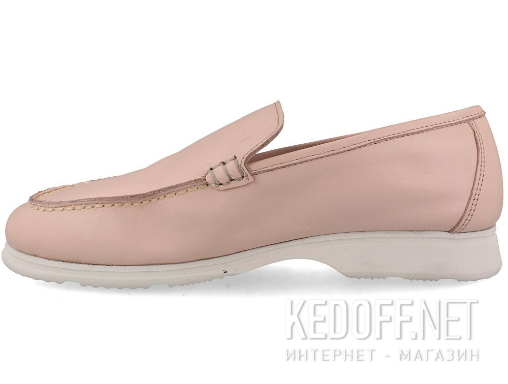 Damskie mokasyny Las Espadrillas Soft Leather 417-34 Pudra описание