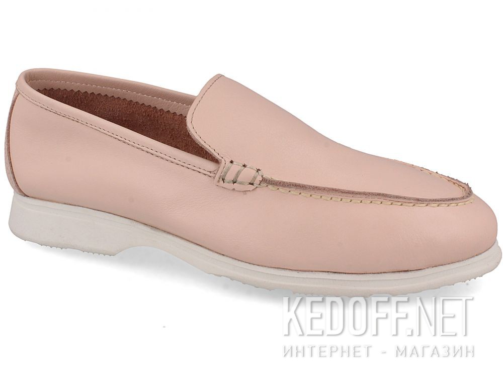 Dodaj do koszyka Damskie mokasyny Las Espadrillas Soft Leather 417-34 Pudra