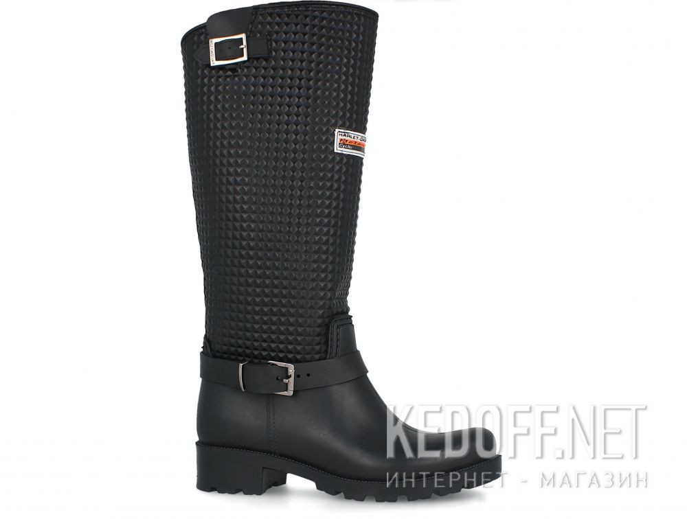 Damskie gumowe kalosze Harley-Davidson Rain Print High 101185-27 купить Украина