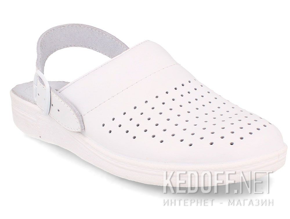 Dodaj do koszyka Skórzanе doktorskie buty Forester Sanitar 0404-13 White