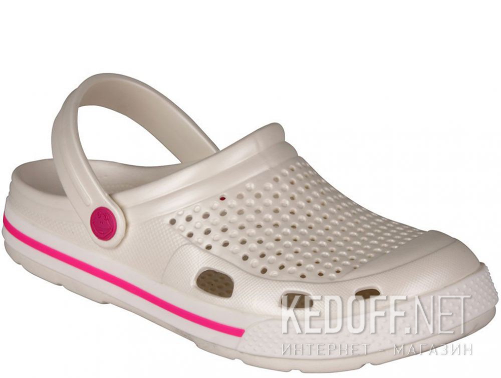 Dodaj do koszyka Damskie klapki plazowe Coqui 6402 99 39 00 6413 Pearl/Fuchsia