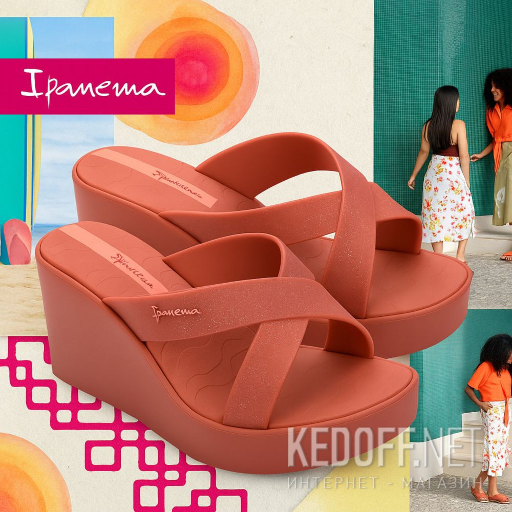 Dodaj do koszyka Damskie klapki plazowe Ipanema High Fashion I Slide 83646-Bd678