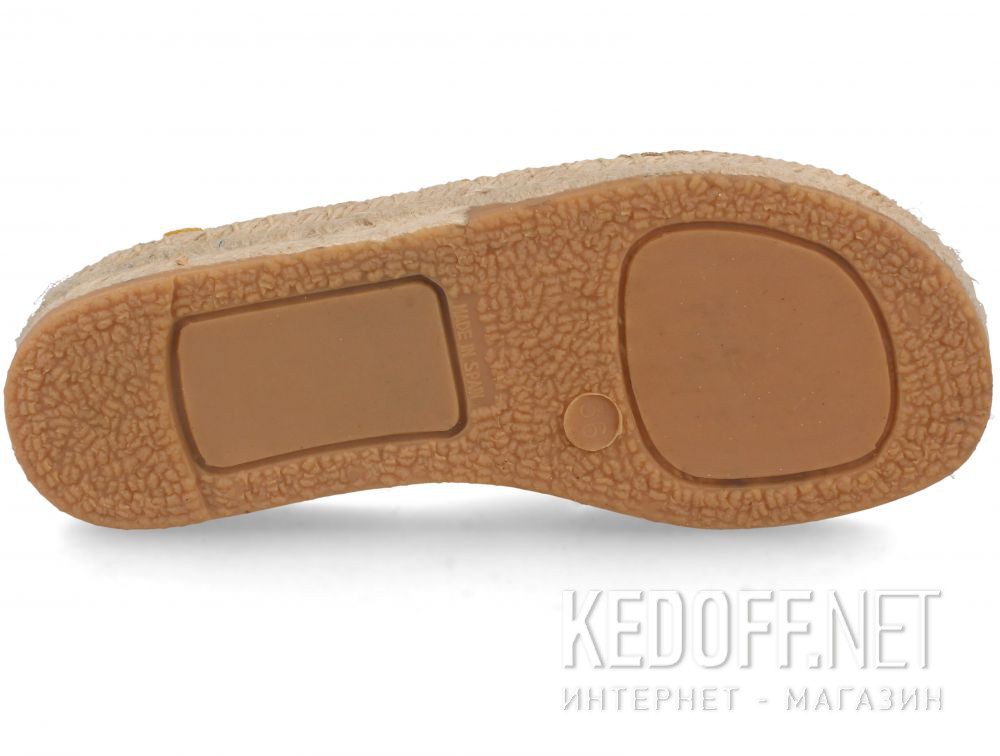 Damskie japonki Las Espadrillas Beige FE0872-1418 Made in Spain все размеры
