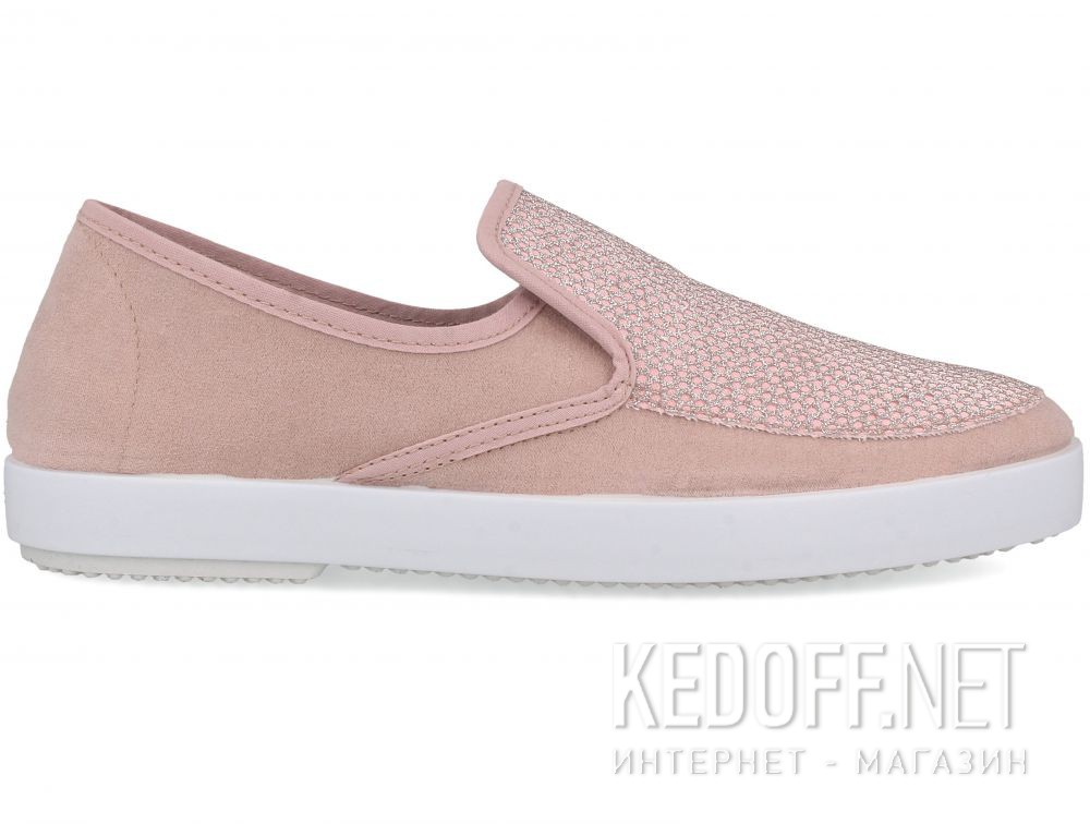 Damskie mokasyny Las Espadrillas Rosa FV0582-34 Made in Spain купить Украина