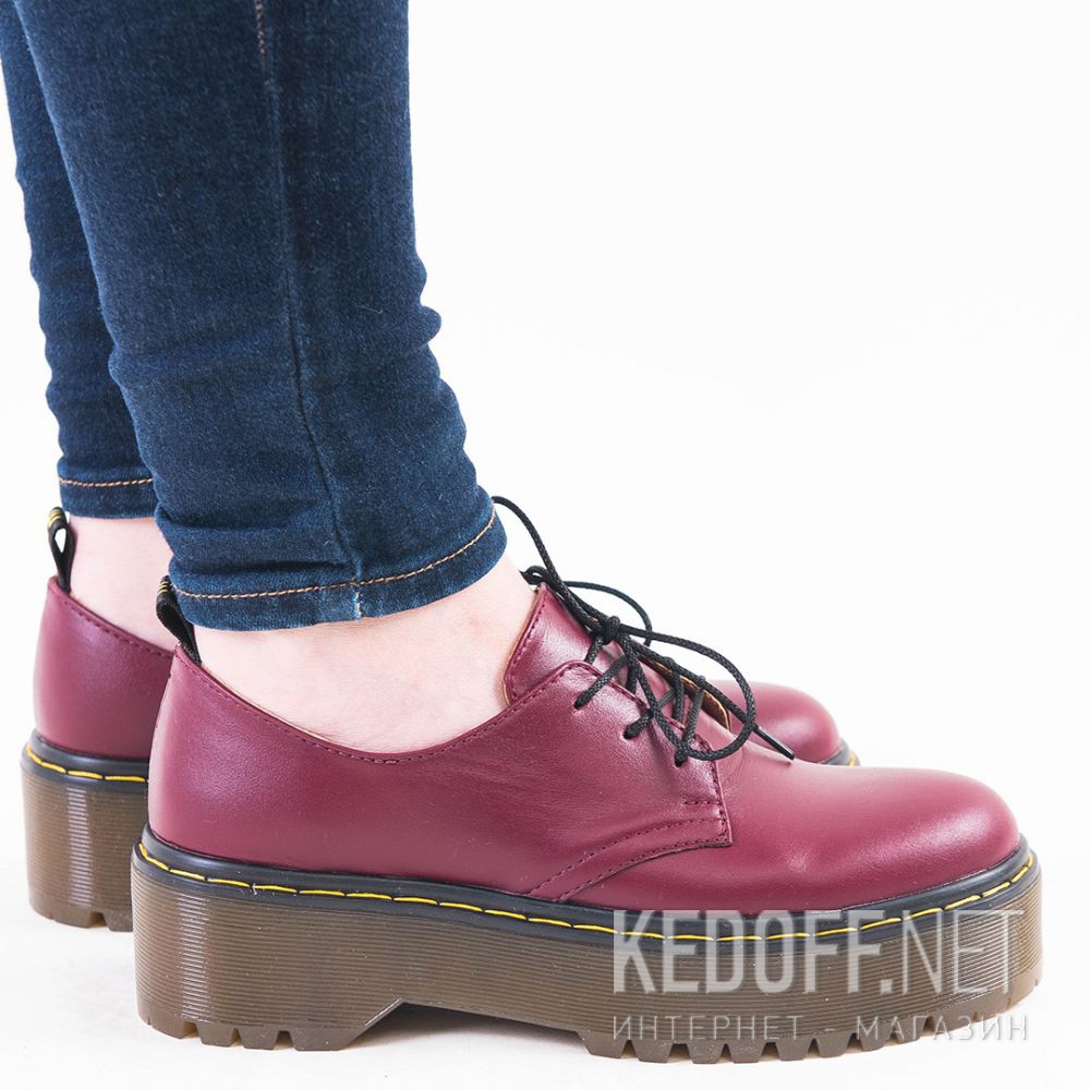Damskie buty Forester Platform 1466-47 Bordeaux доставка по Украине
