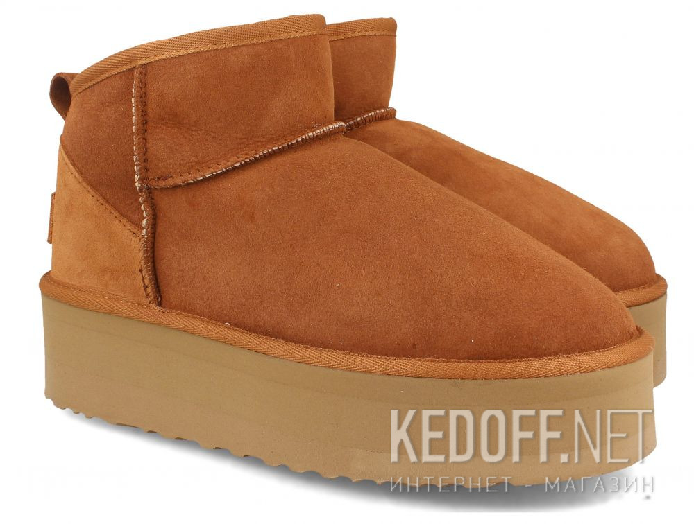 Damskie ocieplane Forester Salzburg 2301-1102 Light Brown Real Sheepskin купить Украина