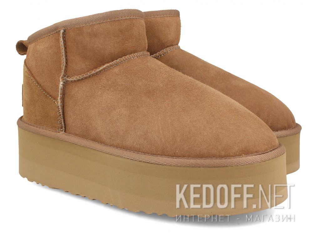 Damskie ocieplane buty Forester Salzburg 2301-1103 Cappucino Real Sheepskin купить Украина