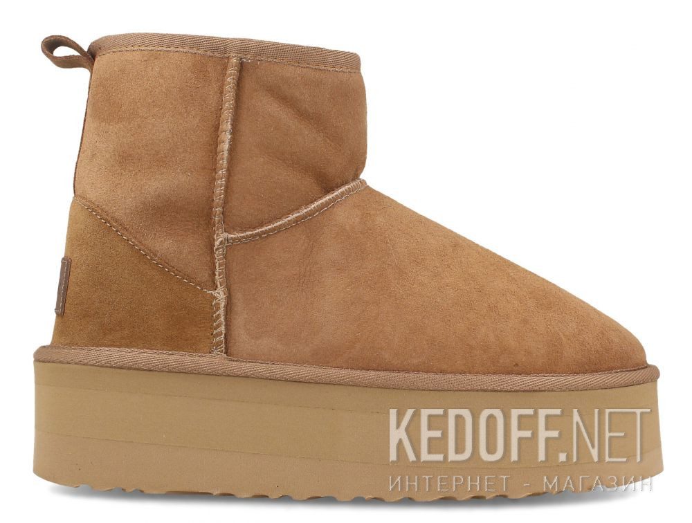 Damskie ocieplane emu Forester Ischg 2304-1103 Cappucino Real Sheepskin описание