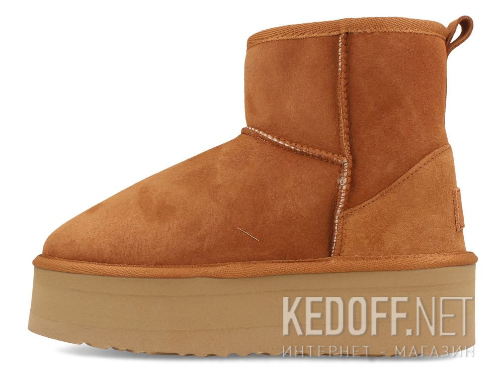 Оригинальные Damskie ocieplane buty Forester Ischgl 2304-1102 Light Brown Real Sheepskin