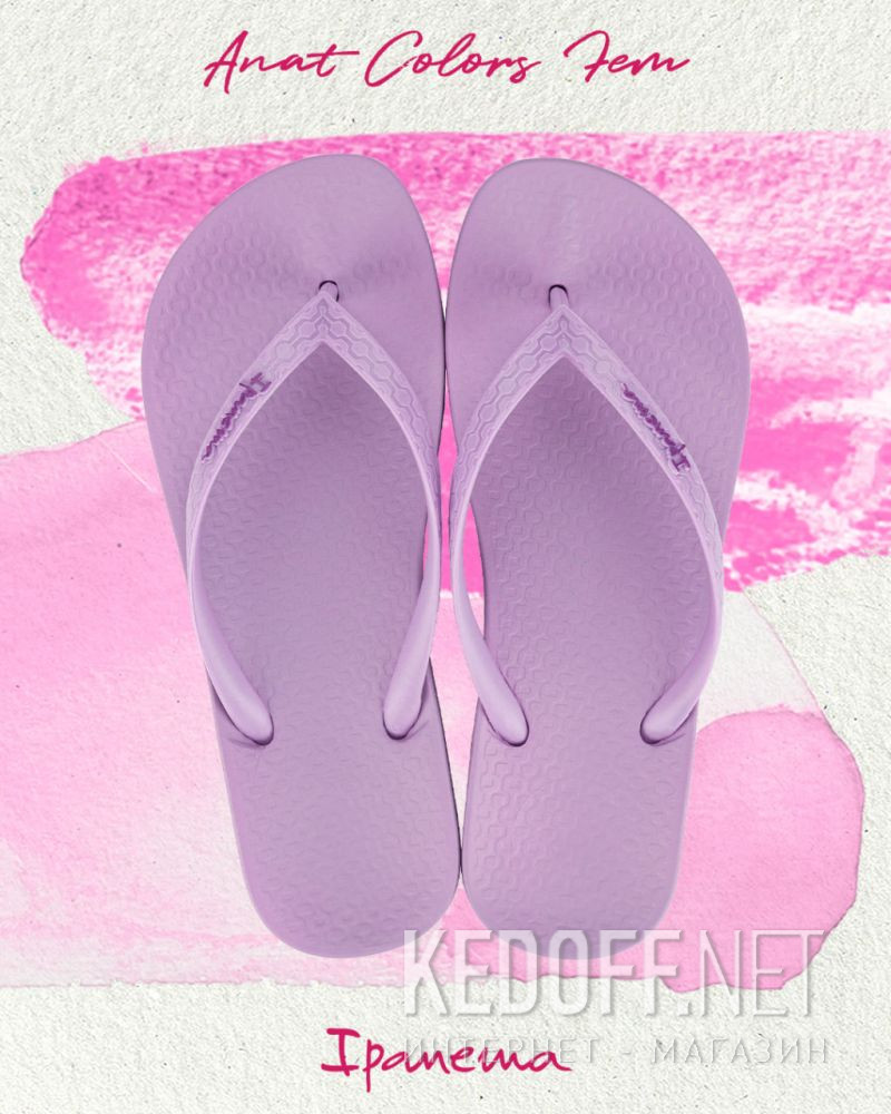 Оригинальные Damskie yaponki Ipanema Anatomic Colors Fem 82591-Aq602