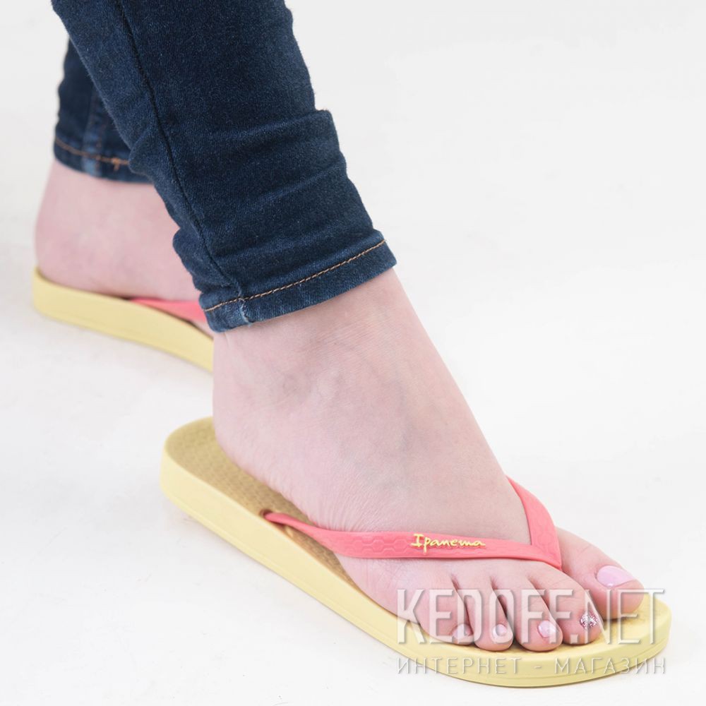 Damskie japonki Ipanema Anatomica Tan Fem 81030-23458 купить Украина