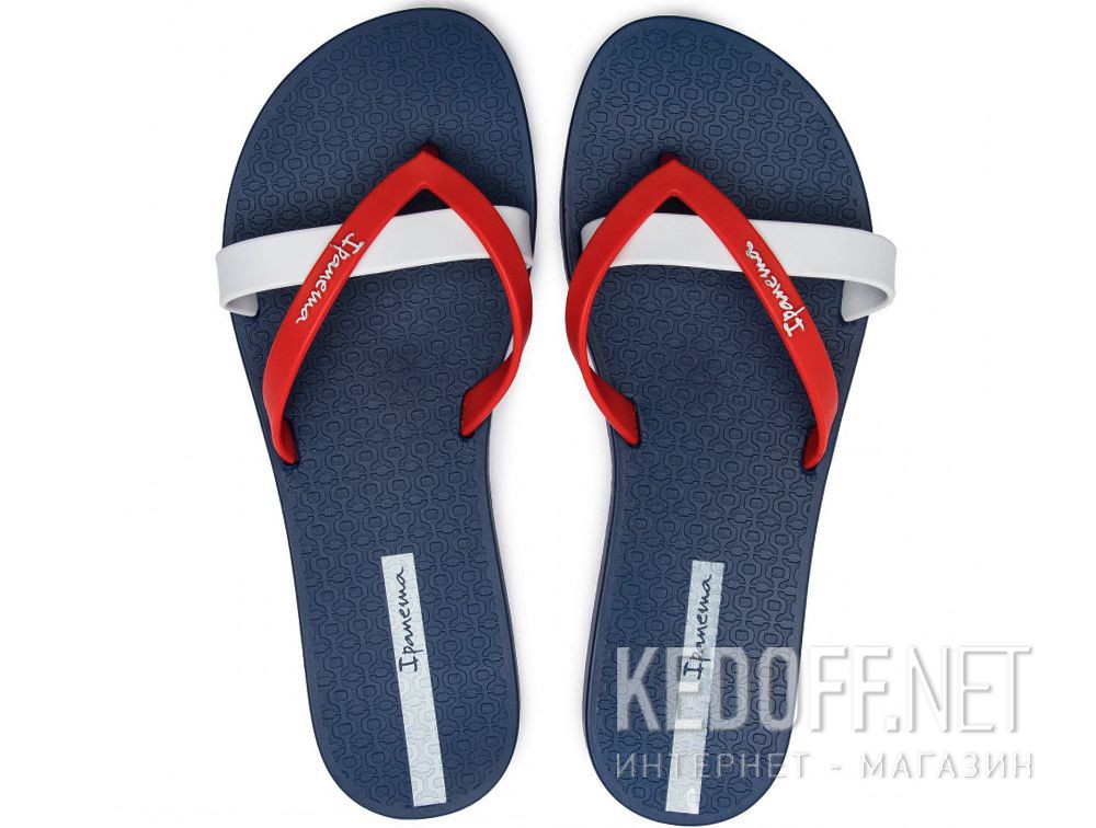 Damskie klapki Rider, Ipanema Kirei Fem 81805-23504 Made in Brasil купить Украина
