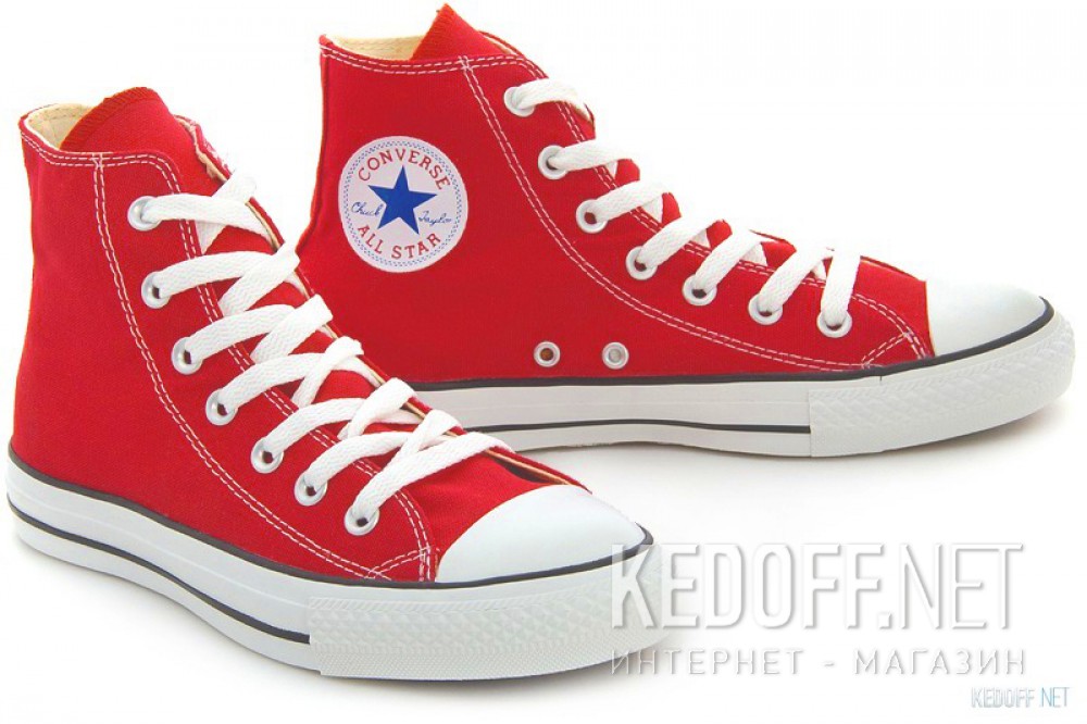 Оригинальные Trampki Converse Chuck Taylor All Star Hi M9621 unisex (czerwony)