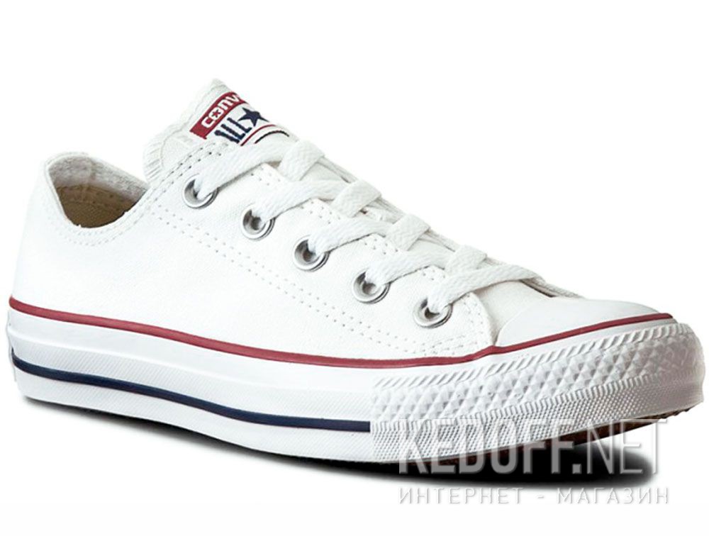Trampki Converse Chuck Taylor All Star Classic Low Optical White M7652C unisex (Biały) купить Украина