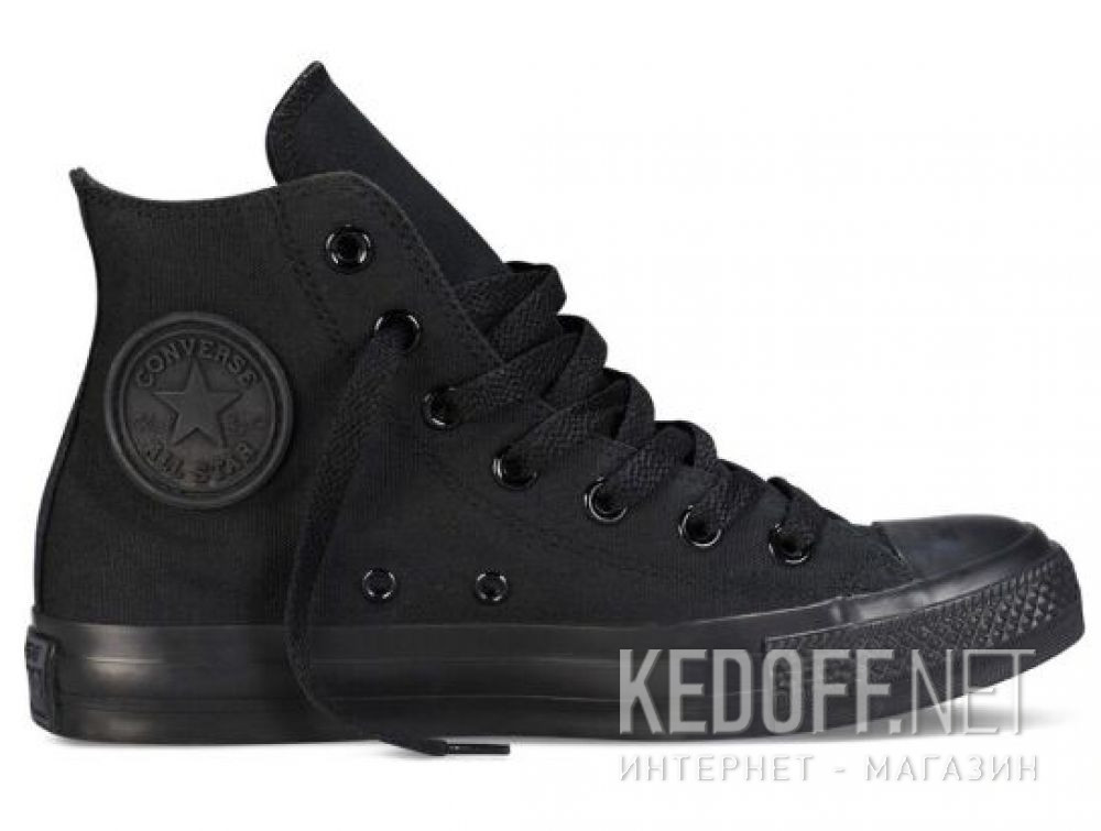 Converse Chuck Taylor All Star Core Hi Black Monochrome M3310 описание
