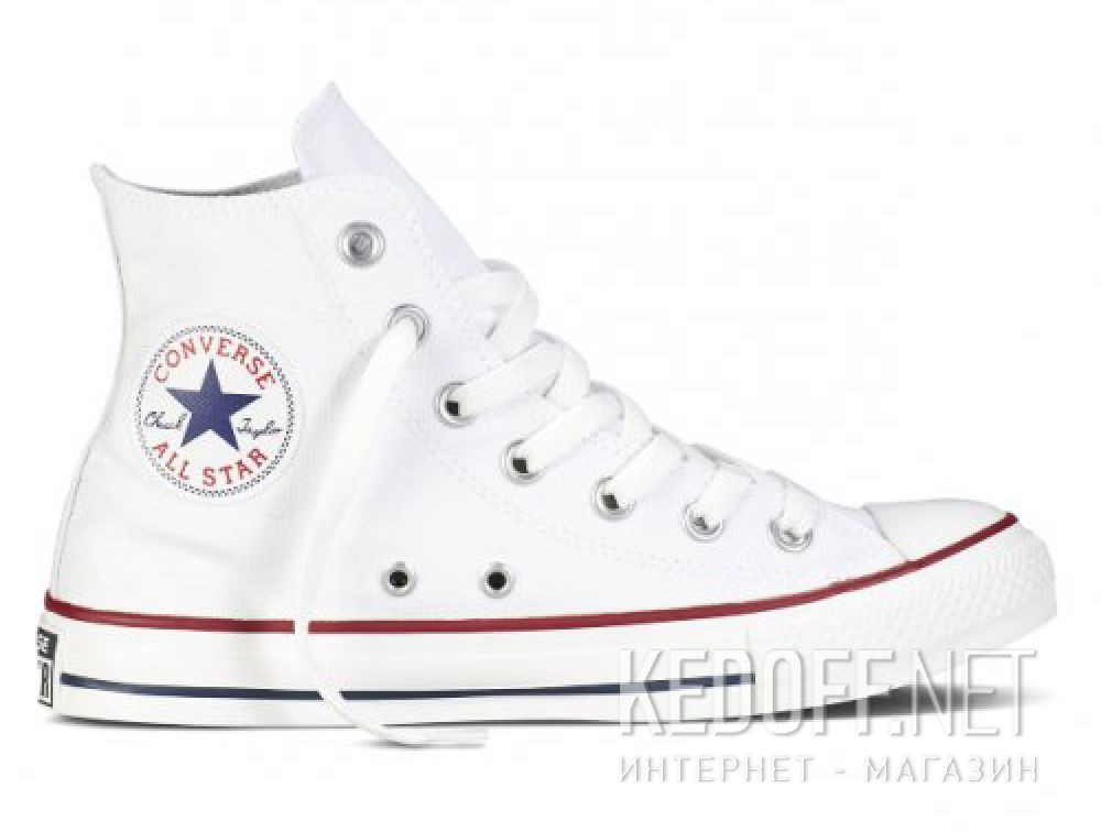 Оригинальные Trampki Converse Chuck Taylor All Star Hi Optical White M7650 unisex (Biały)