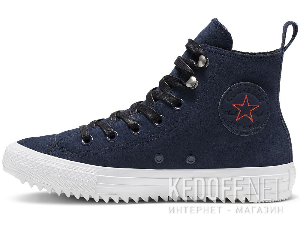 Оригинальные Trampki Converse Chuck Taylor All Star Turysta High Top 565237C Navy Nubuk
