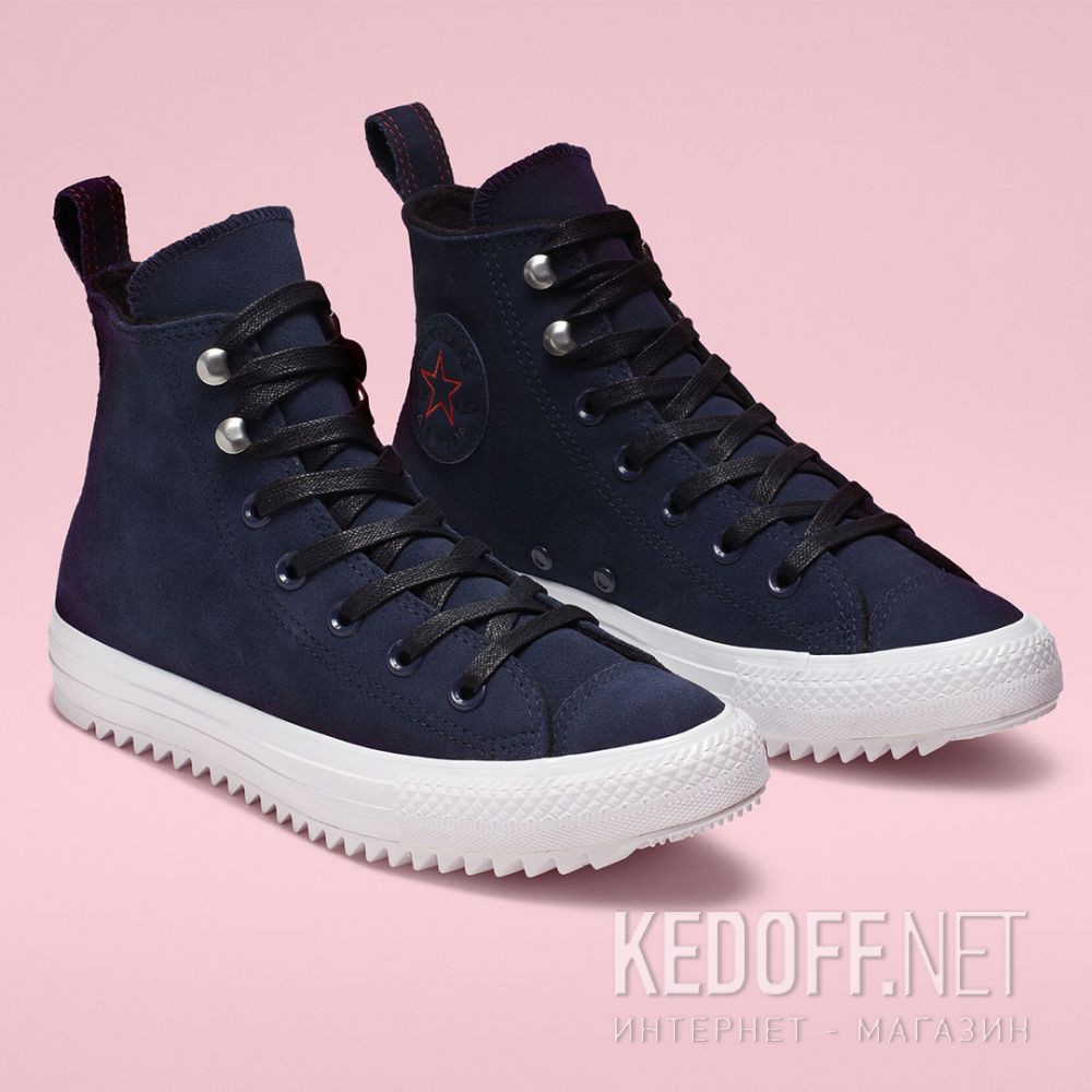 Trampki Converse Chuck Taylor All Star Turysta High Top 565237C Navy Nubuk все размеры