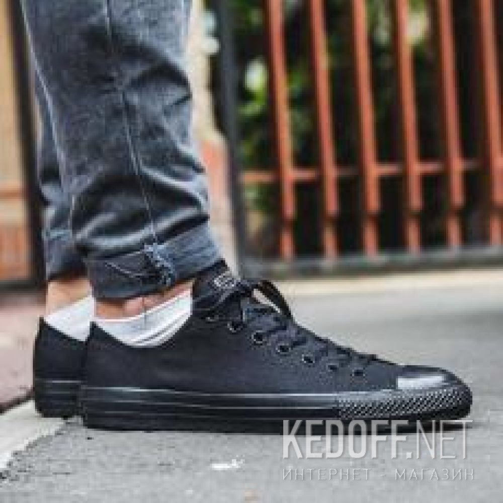 Dodaj do koszyka Trampki Converse Chuck Taylor All Star Ox Blk Mono M5039 unisex (Czarny)