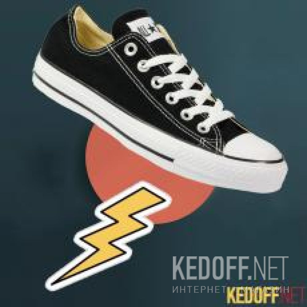 Dodaj do koszyka Trampki Converse Chuck Taylor All Star Ox Low M9166C (Czarny)
