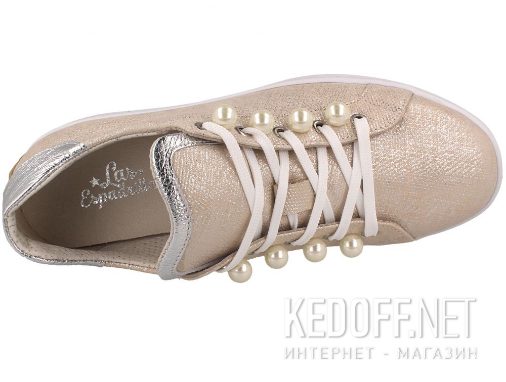 Trampki Las Espadrillas Bejge Pearl 1541-29 все размеры