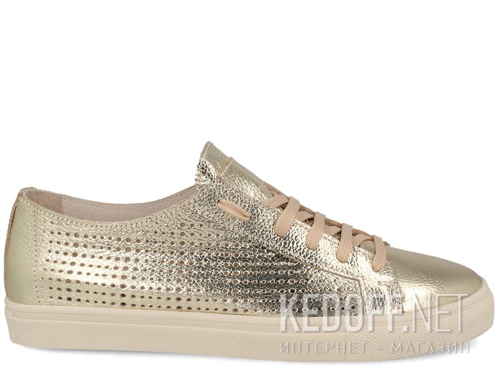 Оригинальные Trampki Las Espadrillas Gold Leather 1545-79