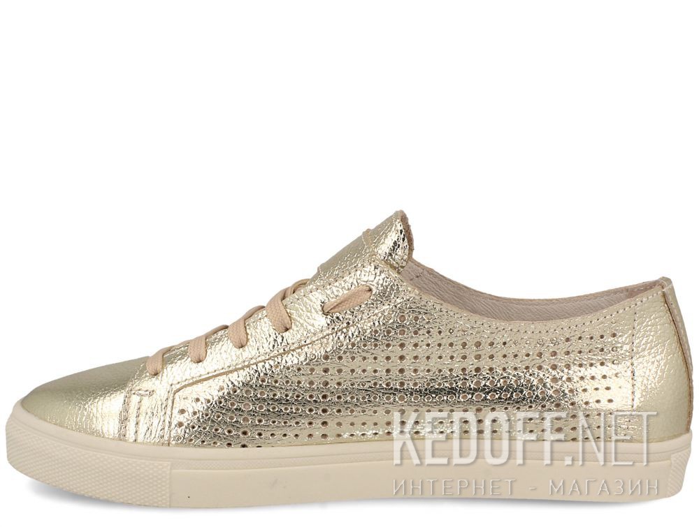 Trampki Las Espadrillas Gold Leather 1545-79 описание