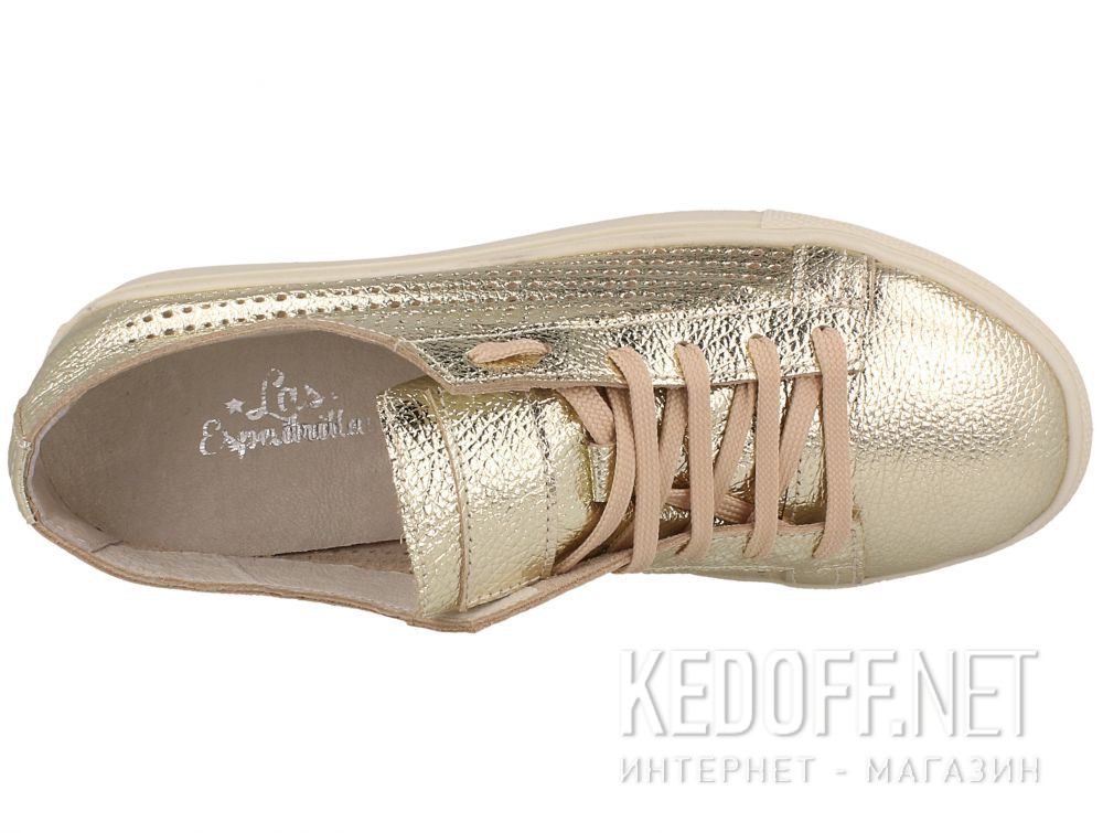 Цены на Trampki Las Espadrillas Gold Leather 1545-79