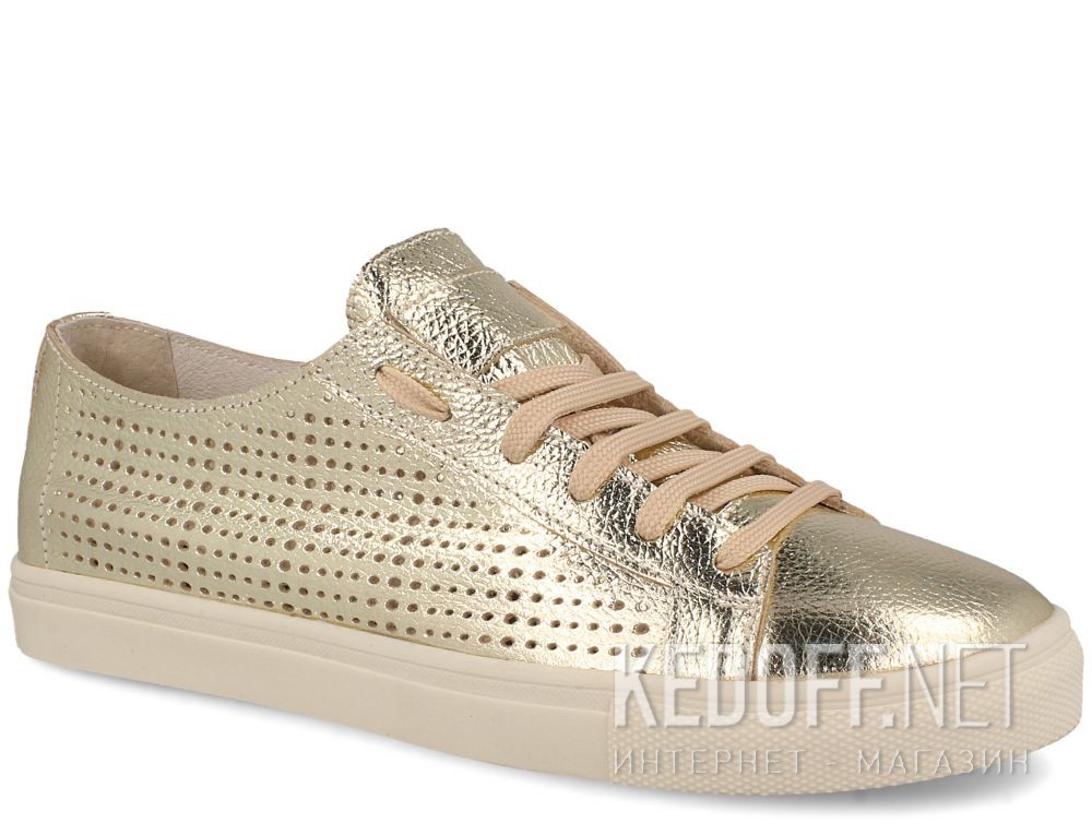 Dodaj do koszyka Trampki Las Espadrillas Gold Leather 1545-79