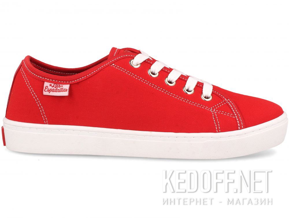 Trampki Las Espadrillas 5099-47 (czerwony) купить Украина