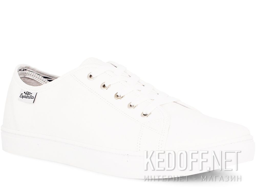 Trampki Las Espadrillas 5099-7652TL unisex (biały) описание