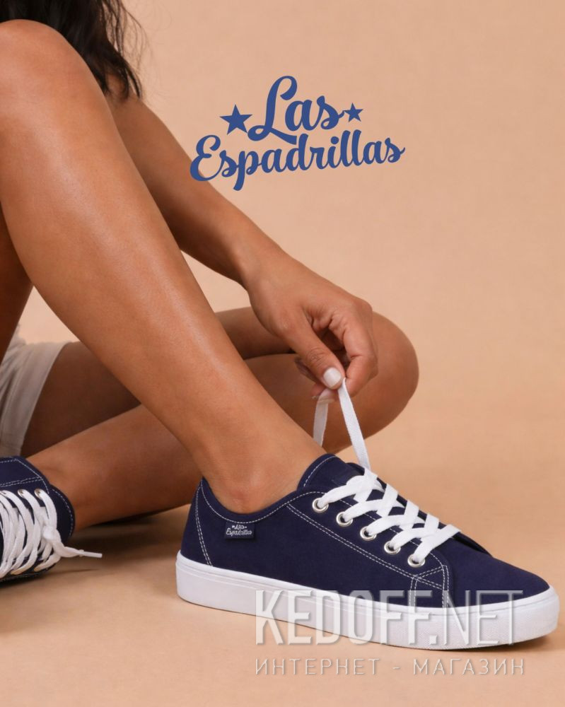 Dodaj do koszyka Trampki Las Espadrillas 5099-9697 TL (ciemny niebieski)
