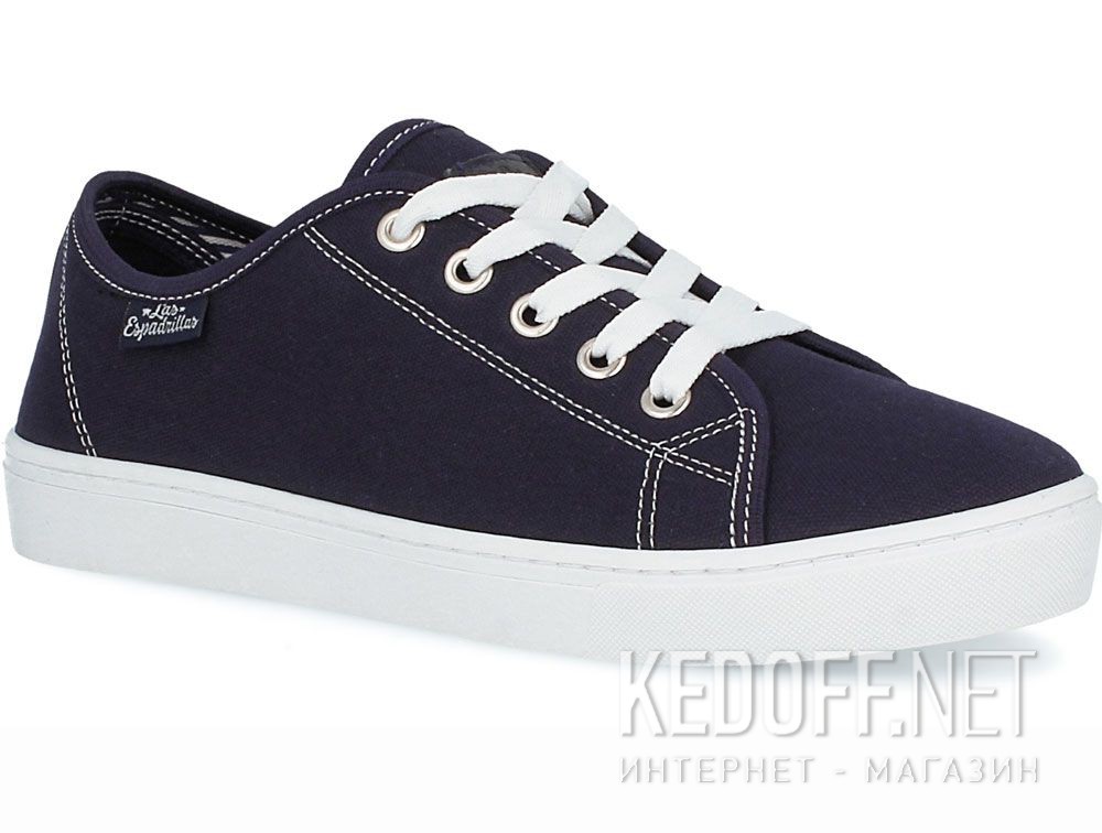 Trampki Las Espadrillas 5099-9697 TL (ciemny niebieski) купить Украина