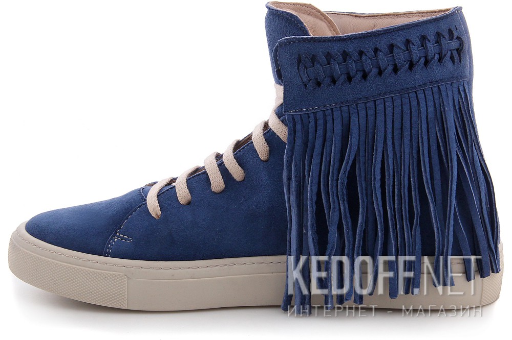 Damskie tenisówki Las Espadrillas 657128-40 unisex (niebieski) купить Украина