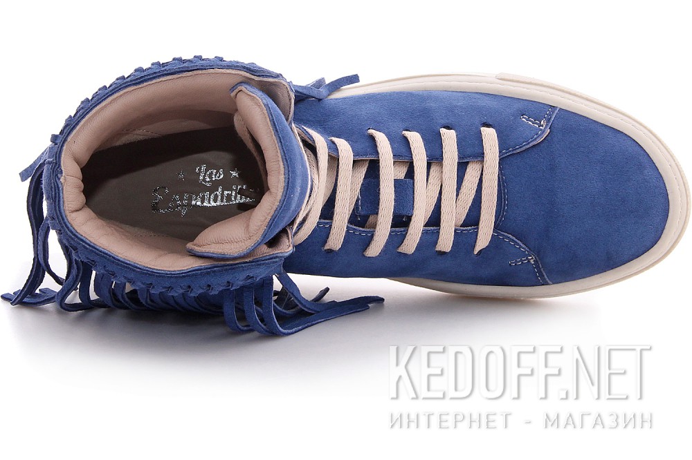 Damskie tenisówki Las Espadrillas 657128-40 unisex (niebieski) все размеры