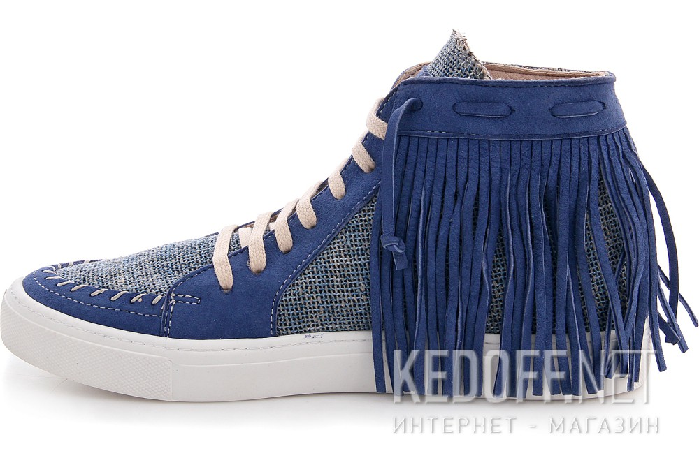 Damskie tenisówki Las Espadrillas 657131-40 (niebieski) купить Украина