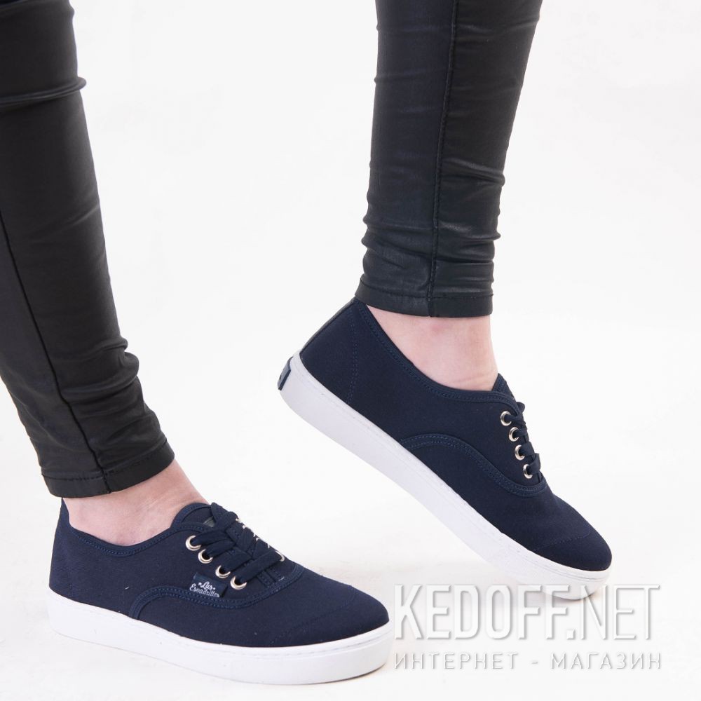 Trampki Las Espadrillas 8214-89 (ciemny niebieski) доставка по Украине