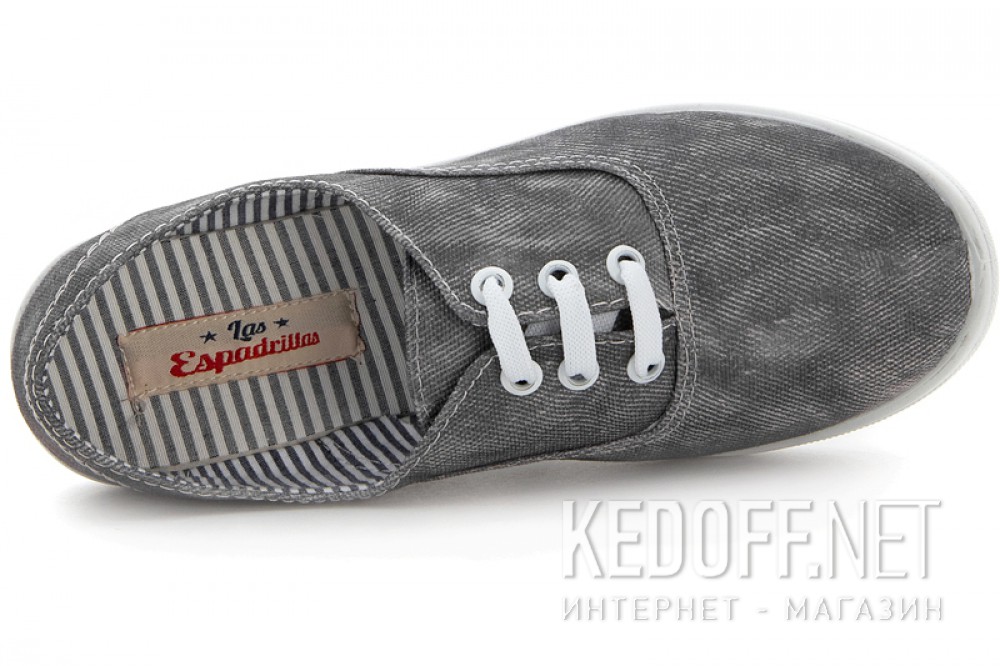 Цены на Trampki Las Espadrillas 20211-71440 unisex (szary)